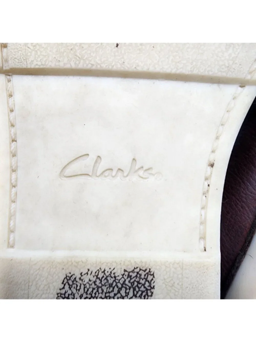 Clarks Shoes Mens Size 11 Brown Leather Collections Lace Up Derby Oxfords *Read*